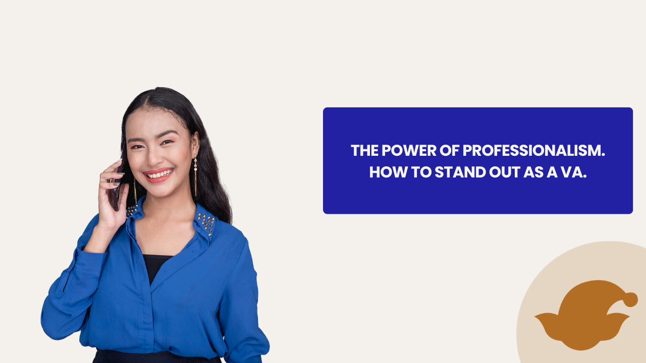 The Power of Professionalism: How to Stand Out as a VA